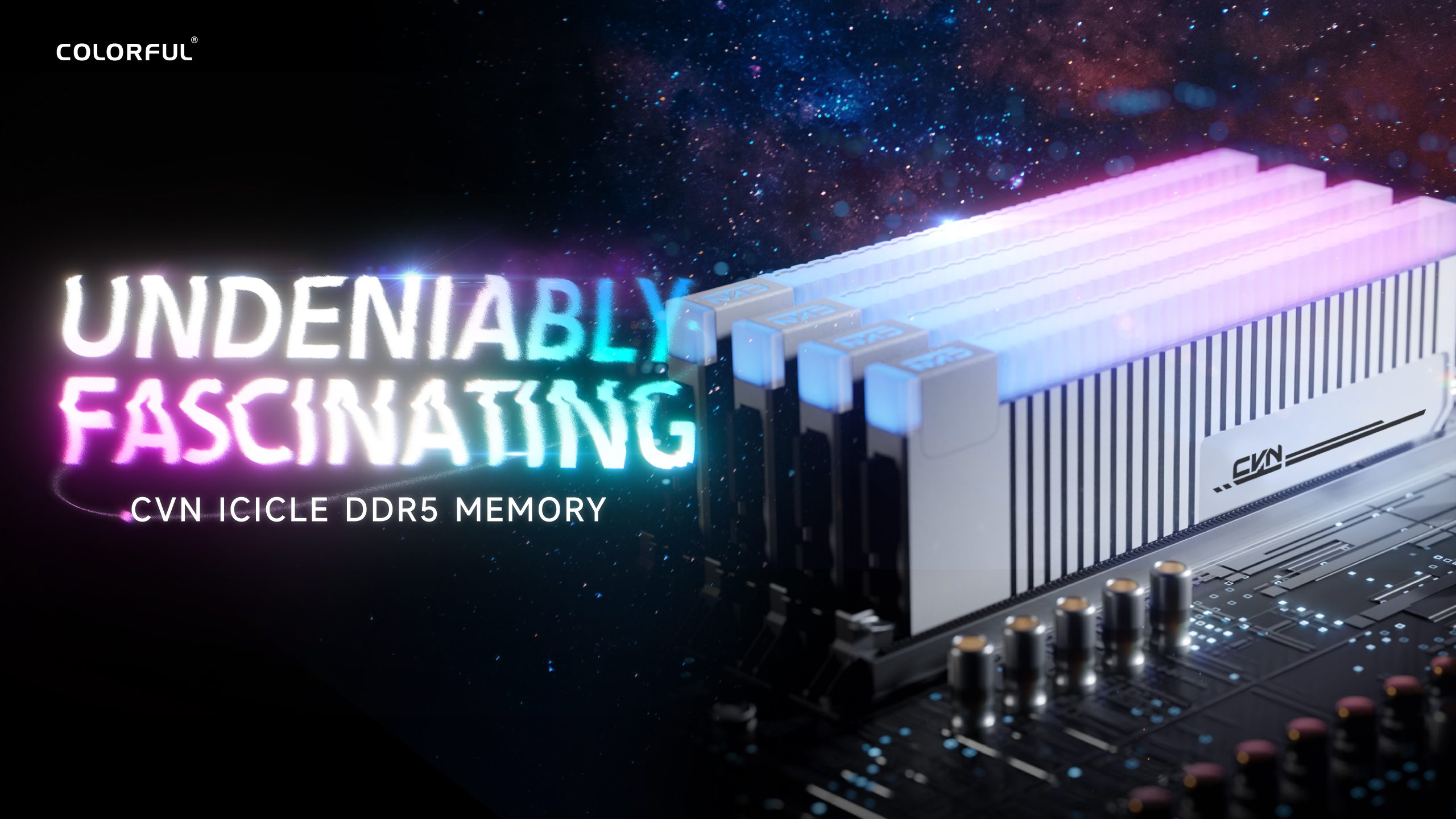 COLORFUL unveils High-Performance CVN ICICLE DDR5 Memory Tailored for Enthusiasts and Overclockers