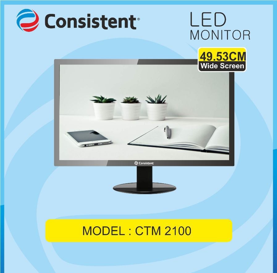 Consistent Launches budget CTM 2100 LED FHD Monitor