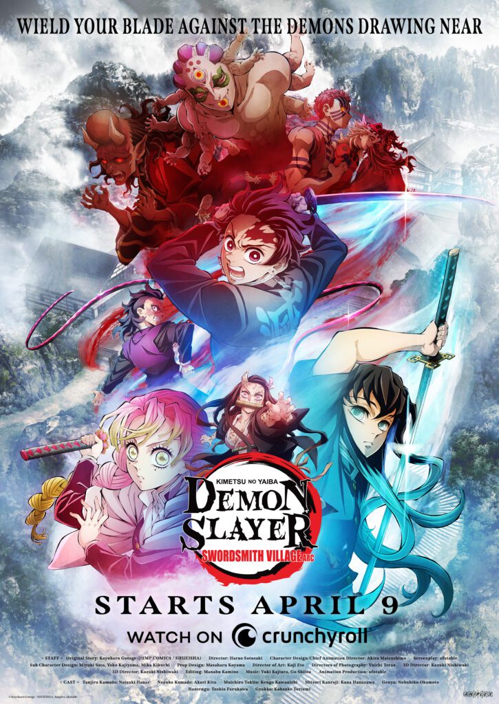 Crunchyroll Unveils Hindi Dub Premiere of "Demon Slayer: Kimetsu no Yaiba Swordsmith Village Arc"