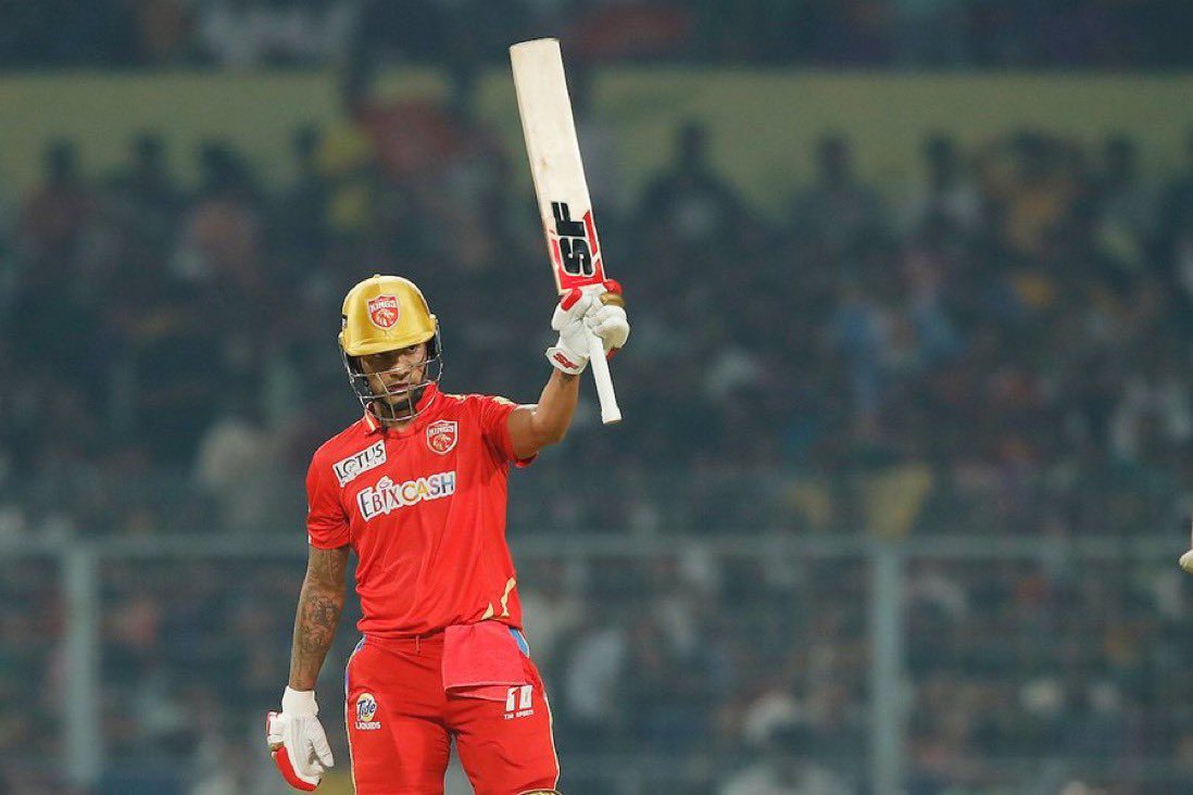 Most Fifties in IPL : Shikhar Dhawan Smashes 50th IPL Fifty, Climbs to Third Place