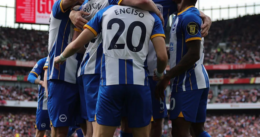 Brighton and Hove Albion Arsenal