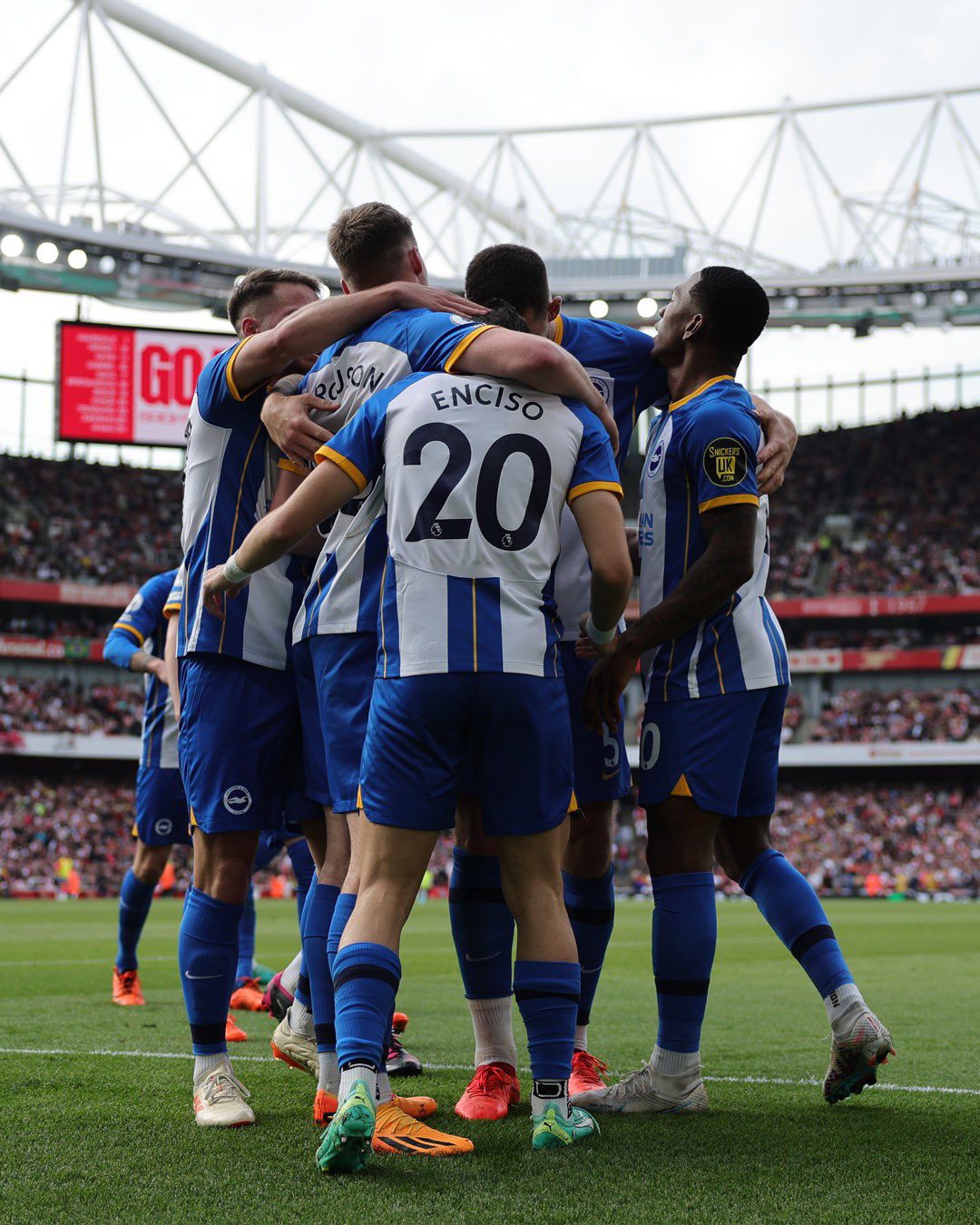 Brighton and Hove Albion Arsenal