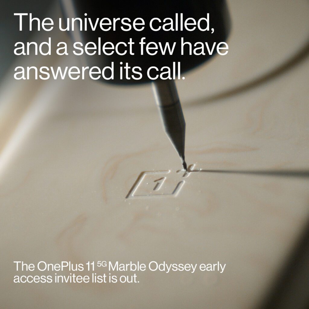 OnePlus 11 5G Marble Odyssey is coming soon in India