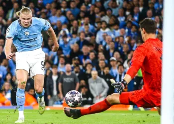 Thibaut Courtois Real Madrid Erling Haaland Manchester City