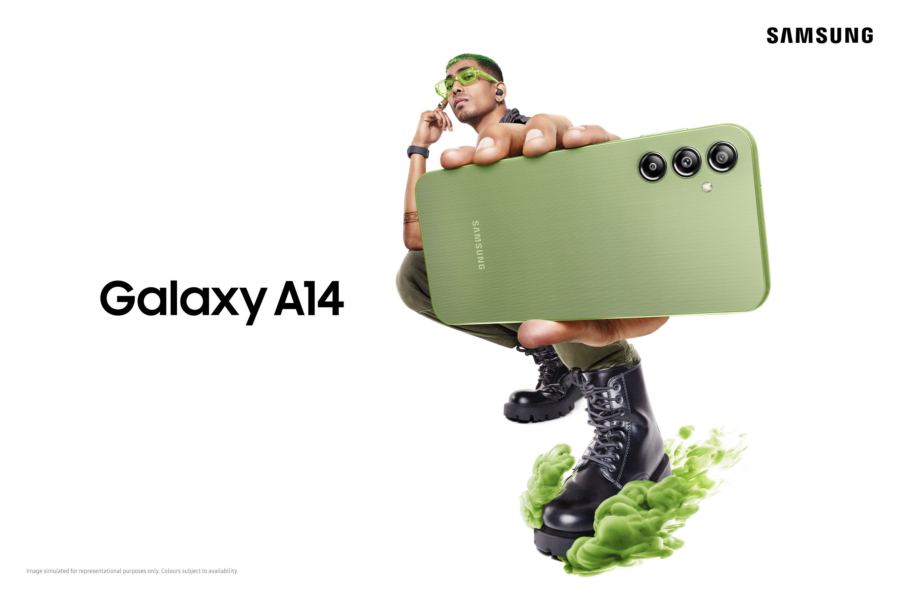 Galaxy A14 Samsung Unveils Galaxy A14: An Affordable Budget Smartphone for Indian Consumers