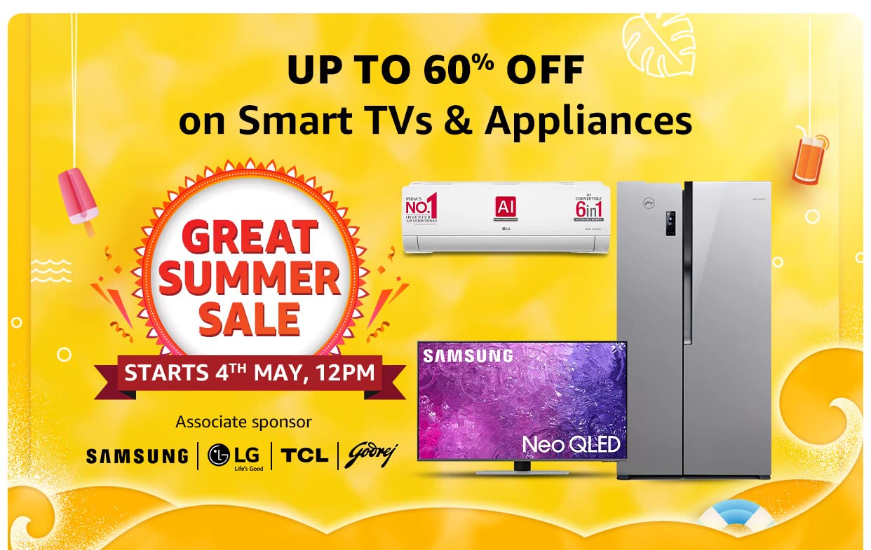 Amazon Great Summer Sale: Best 50 & 55-inch Smart TV deals