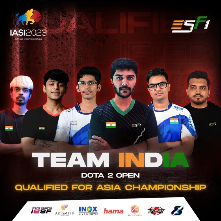 Indian DOTA 2 team enter Asian Championship after beating all South Asian countries; Qualifiers will start on July 10