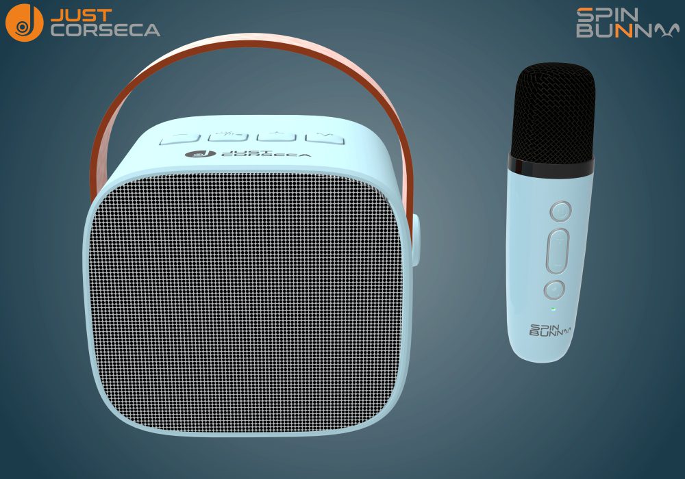 Introducing Spin Bunny: The Ultimate Portable Karaoke Speaker by JUST CORSECA