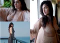 Mrunal Thakur Sizzles in Stunning Beach-Party Ensemble!