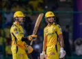 CSK defeats DC by a huge margin of 77 runs