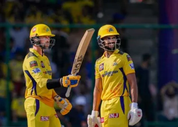 CSK defeats DC by a huge margin of 77 runs