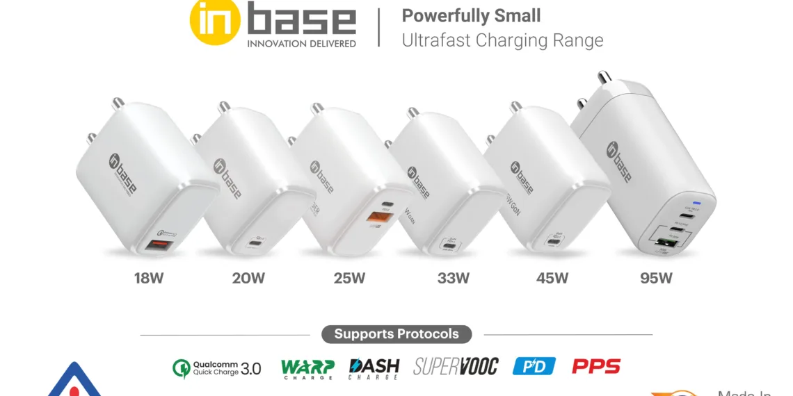 Inbase Tech brings 7 New Ultra-Fast Multi-Protocol Chargers