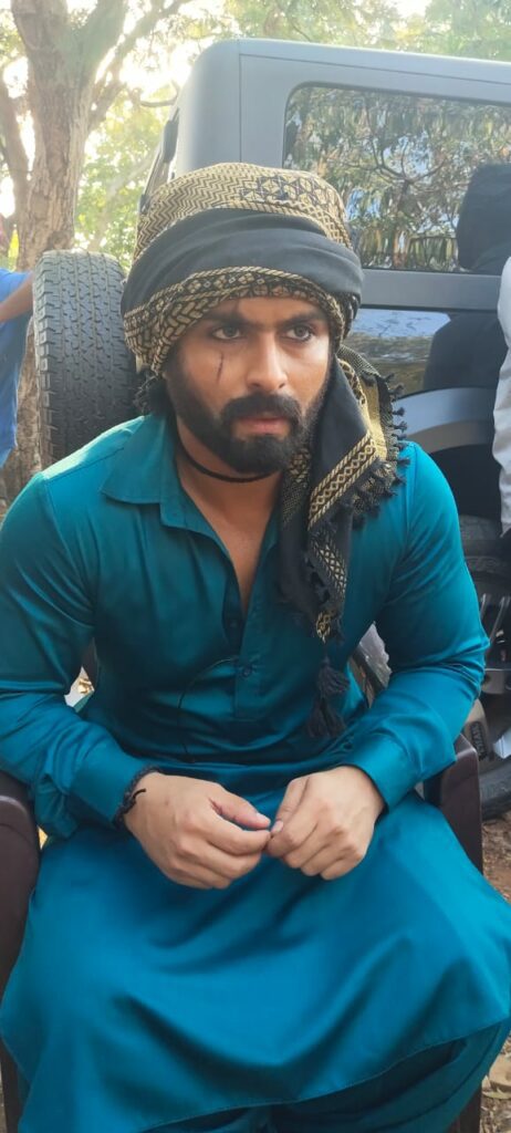 Shoaib as Pathan 1 Shoaib Ibrahim speaks about his upcoming look as ‘Pathan’ the bodyguard in Star Bharat’ ‘Ajooni’