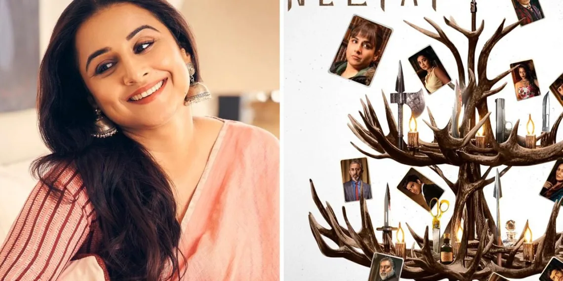 Neeyat, Vidya Balan reveals her first look as a detective