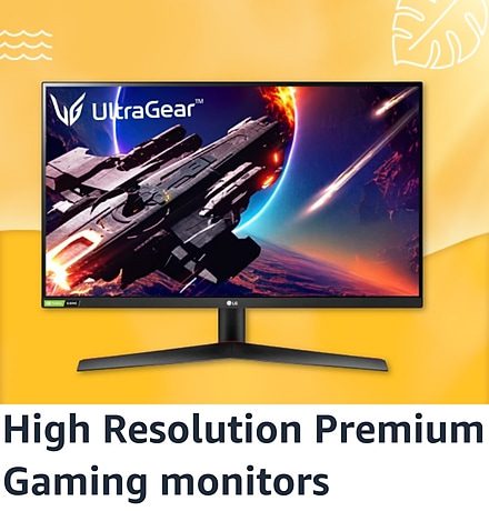 Great Summer Sale: Top 5 deals on high resolution premium gaming monitors