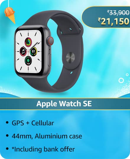 apple Lowest price ever: Apple Watch SE GPS + Cellular is now on offer during the Great Summer Sale