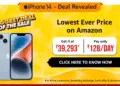 Lowest Price ever on iPhone 14: Get it for only ₹39,293 on Amazon