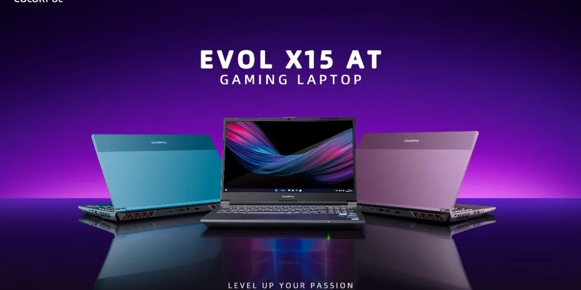 COLORFUL brings EVOL X15 AT Gaming Laptop, starting at $919