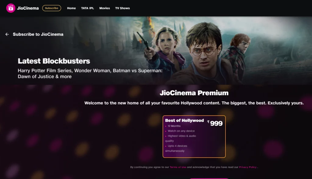 j786 All JioCinema Premium Subscription Plans We Know as of May 5, 2024, and How to Avail?