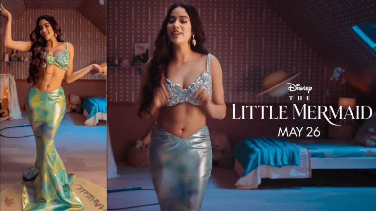 Janhvi Kapoor as Little mermaid