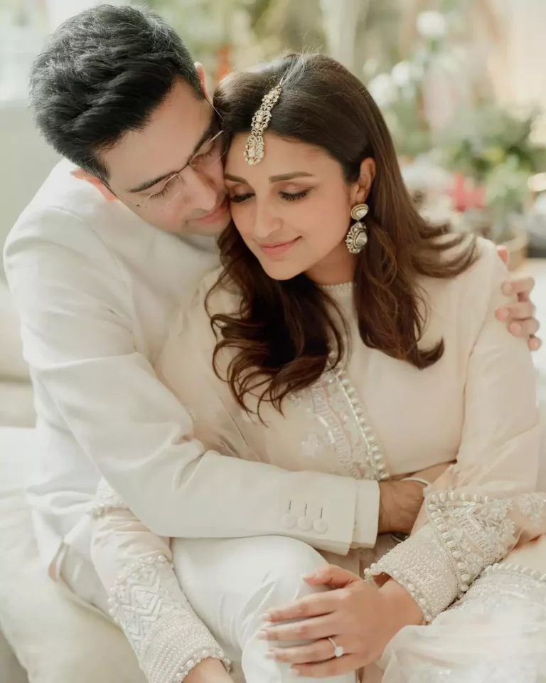 Parineeti Chopra and Raghav Chadha engagement