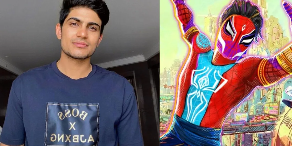 Shubman Gill Swings into Action as the Voice of Indian Spider-Man