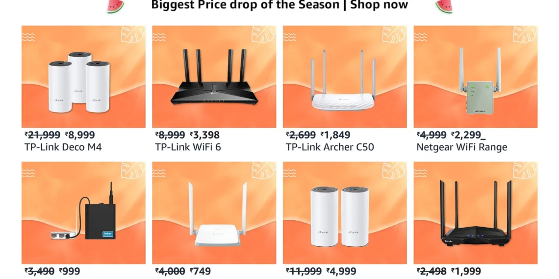 Best deals on WiFi routers during Great Summer Sale on Amazon