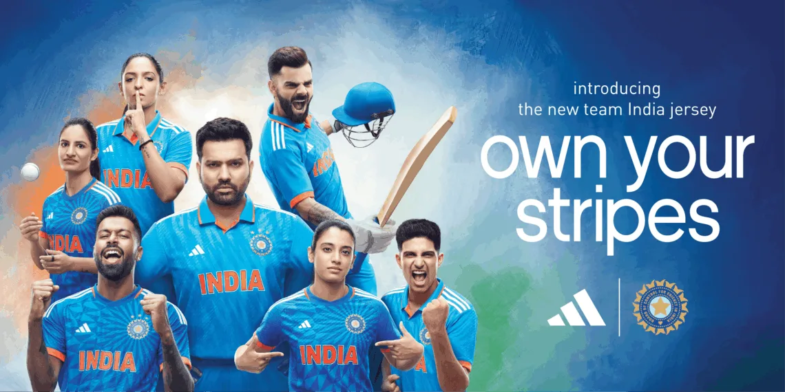 New Indian Cricket Team Jersey: Adidas and BCCI reveal the new Team India jersey