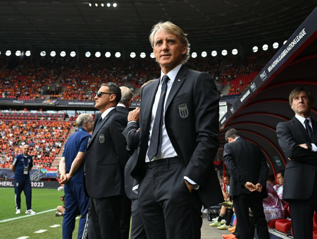 Roberto Mancini Italy Nations League third place