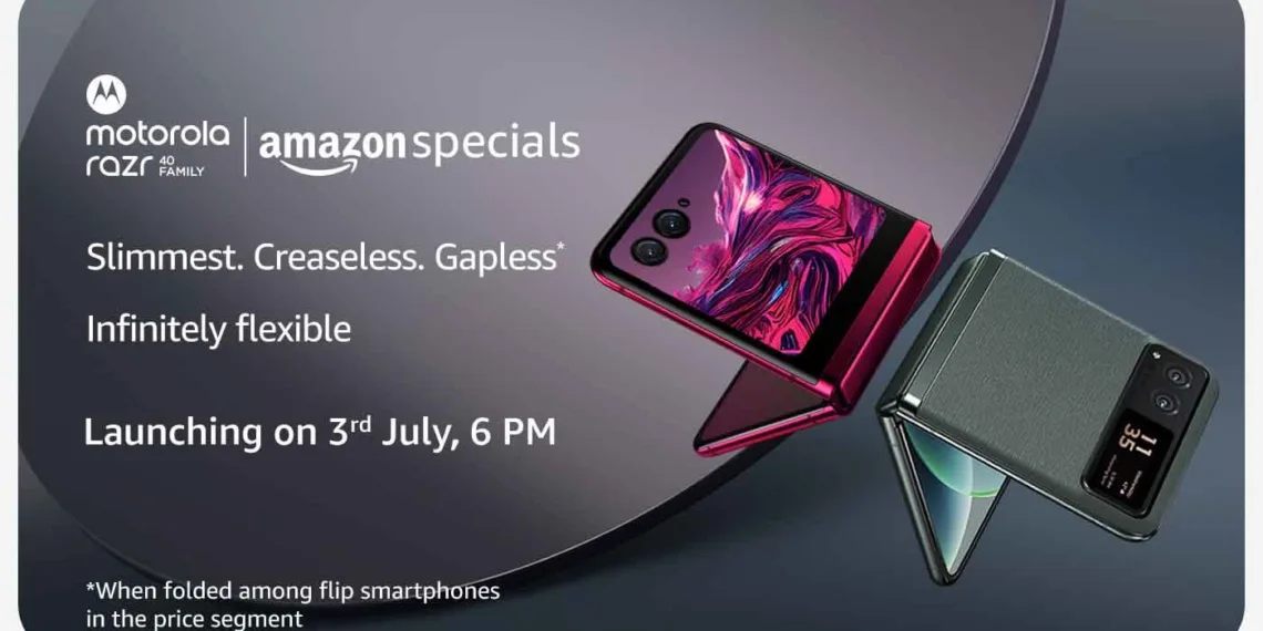 Motorola Razr 40 5G pricing leaked by Amazon India ahead of launch