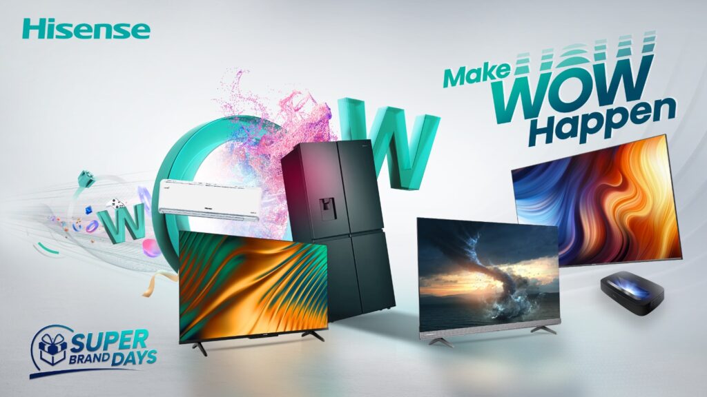 Discover the WOW Factor with Hisense India's Super Brand Days