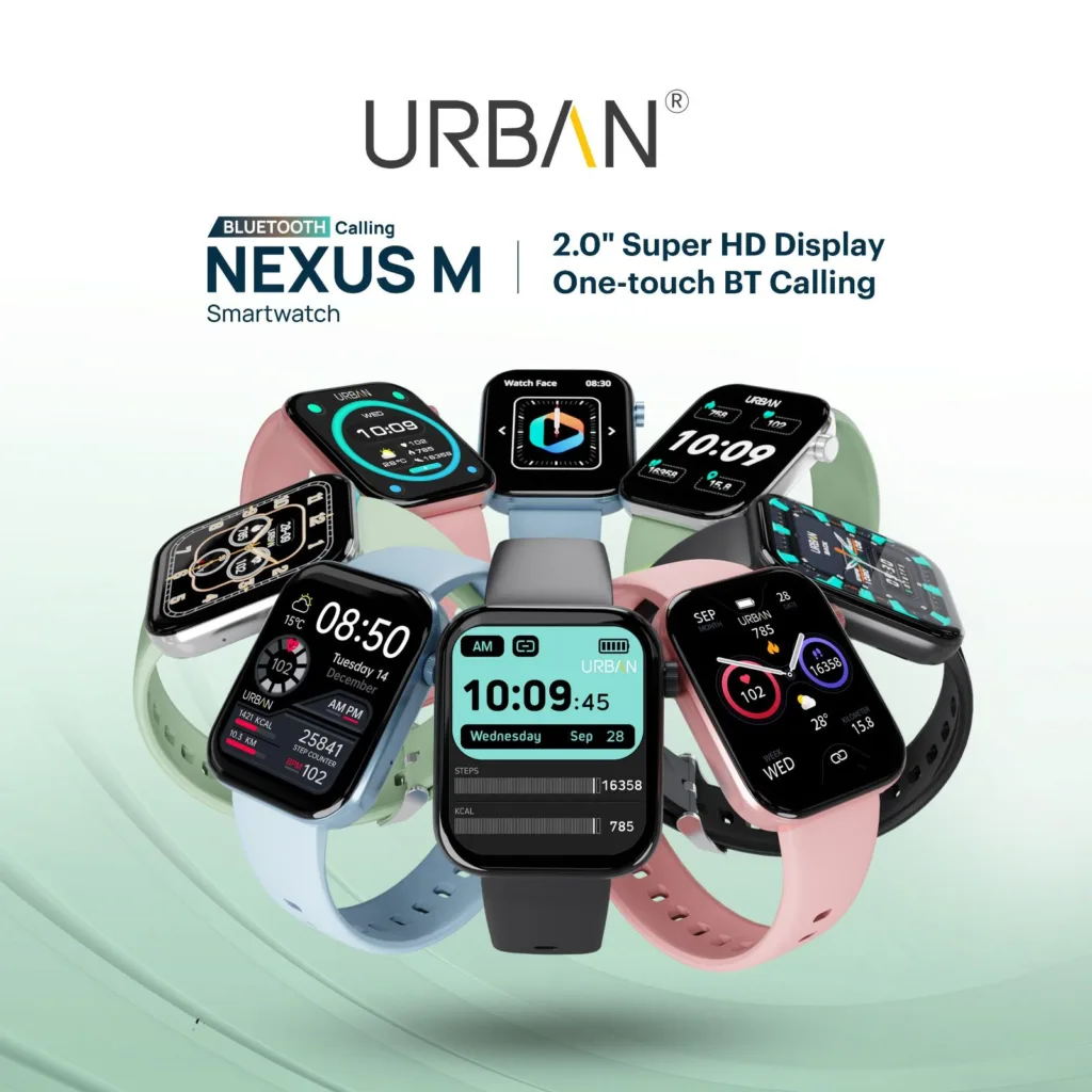URBAN introduces Nexus M Smartwatch for ₹1,599