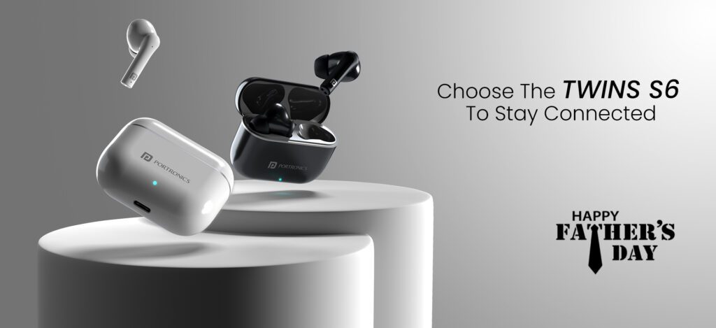 Portronics Introduces 'Harmonics Twins S6' True Wireless Earbuds