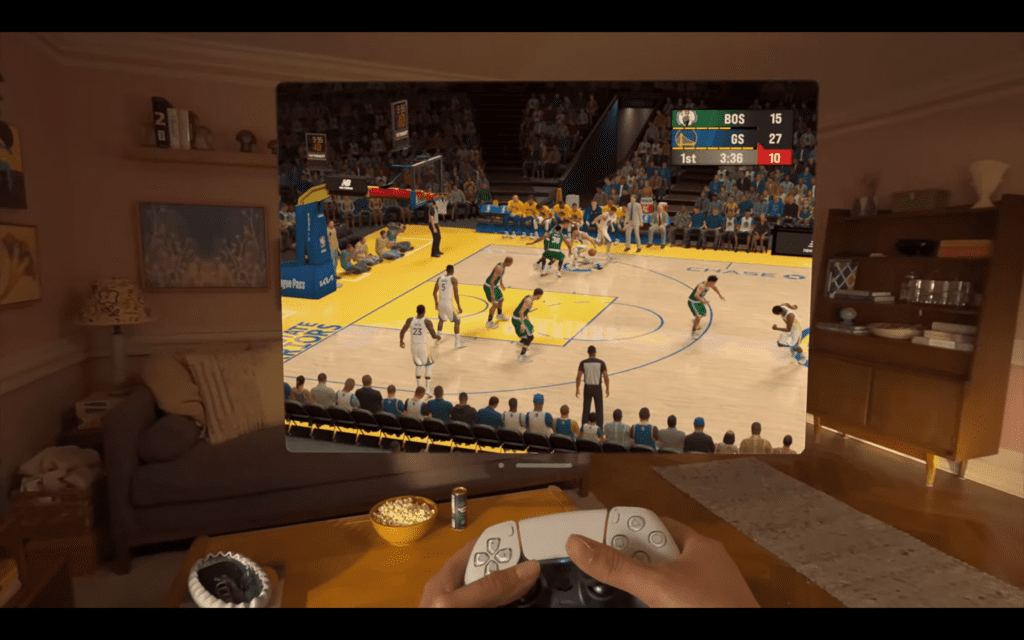 Apple Vision Pro will let you play 100s of games like NBA 2K23 in VR