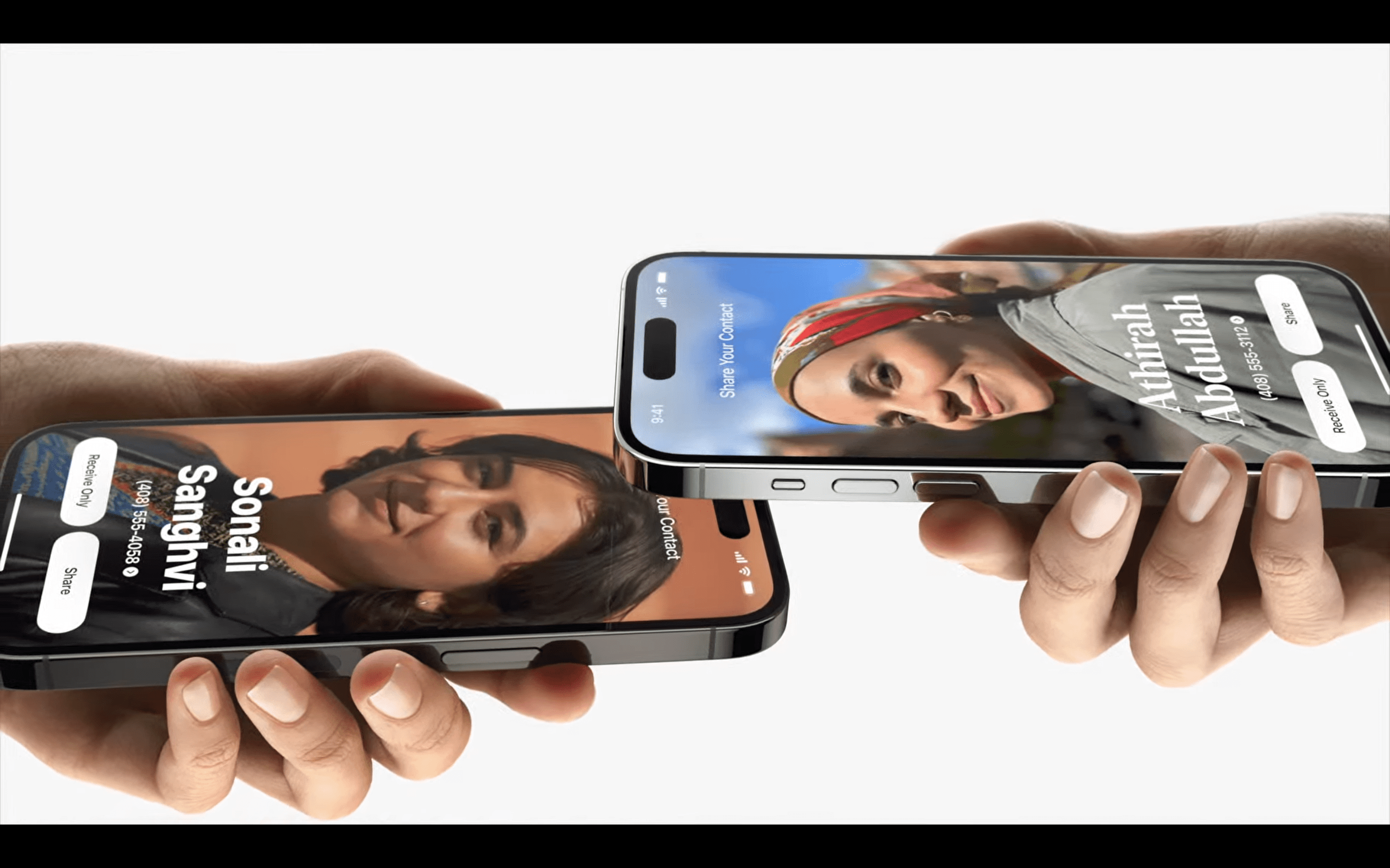 iOS 17 introduces the convenient NameDrop feature, making it effortless to share contacts with others