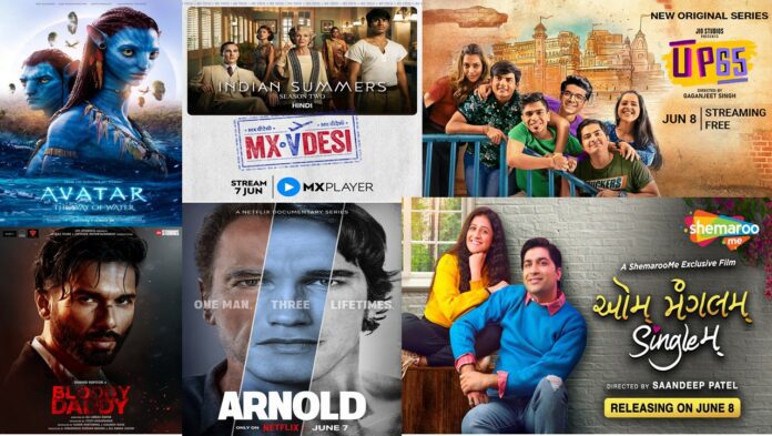 Weekly collage New OTT Releases This Week