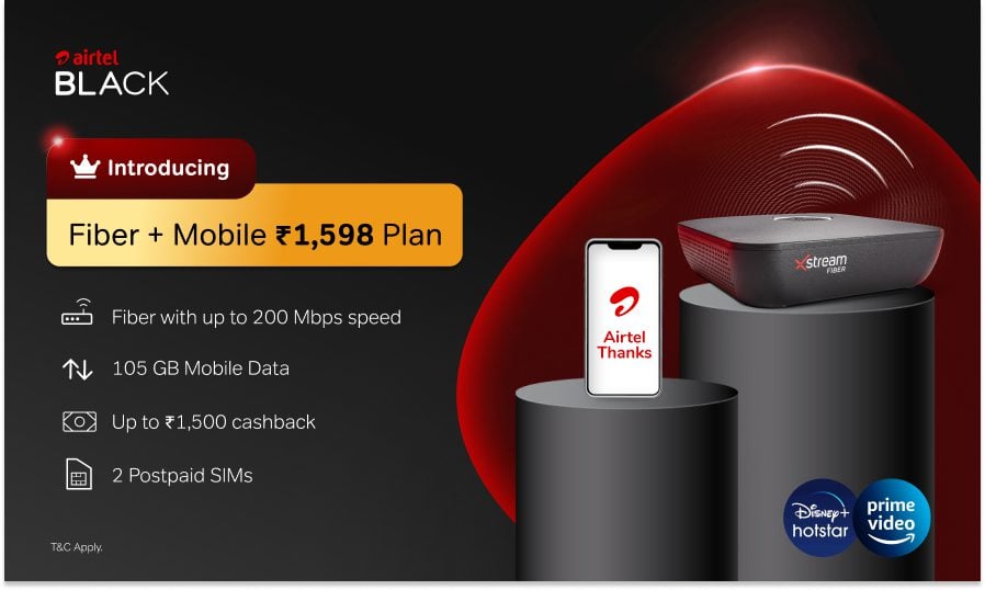 airbl The Best Airtel Fiber Recharge Plans as of April 27, 2024