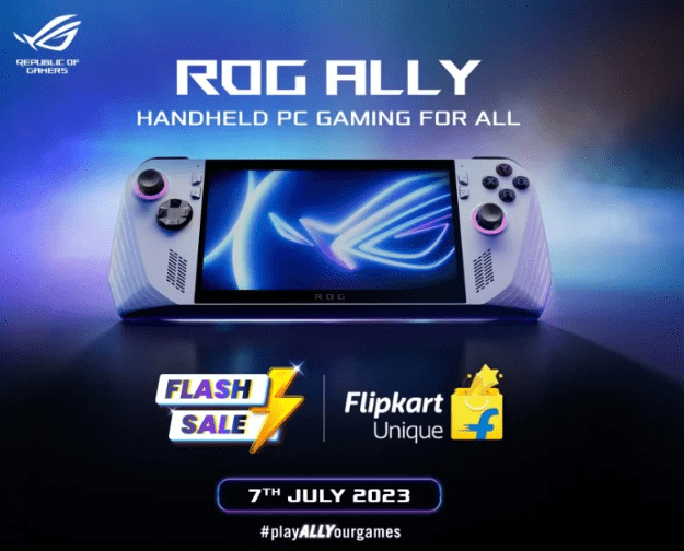 image 447 Asus ROG Ally Set to Launch on Flipkart: Gaming Console Arrival Confirmed for July 7