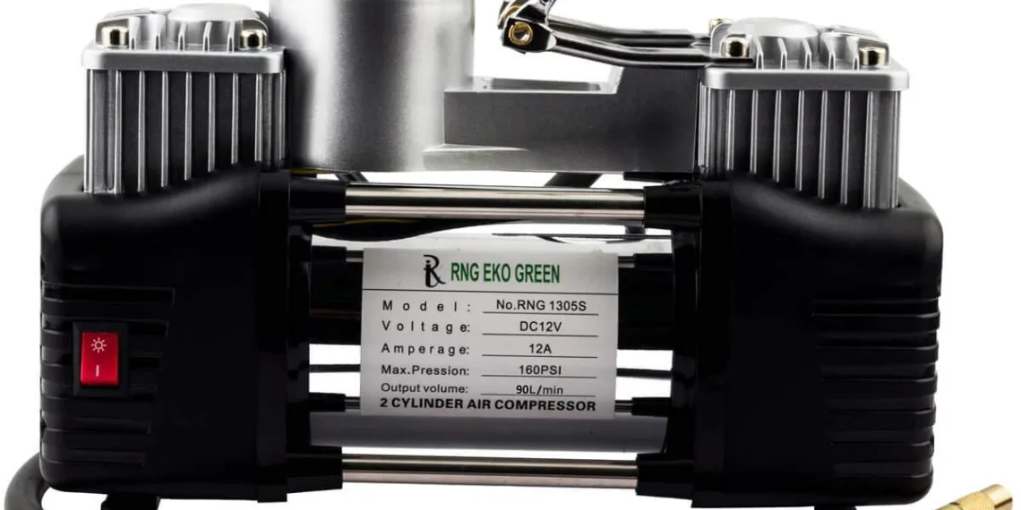 Get 27% off on RNG EKO Green - Digital Triple High-Speed Double Cylinder Nuclear Car Air Compressor on Amazon Deal of the Day