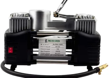 Get 27% off on RNG EKO Green - Digital Triple High-Speed Double Cylinder Nuclear Car Air Compressor on Amazon Deal of the Day