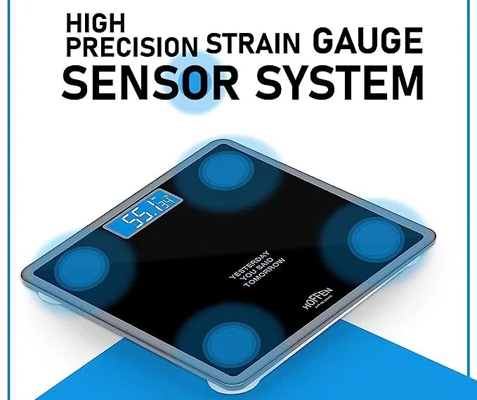 Step Up Your Fitness Game with the Hoffen Digital Electronic LCD Personal Body Weighing Scale