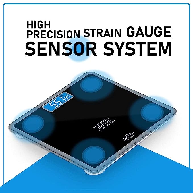 Step Up Your Fitness Game with the Hoffen Digital Electronic LCD Personal Body Weighing Scale