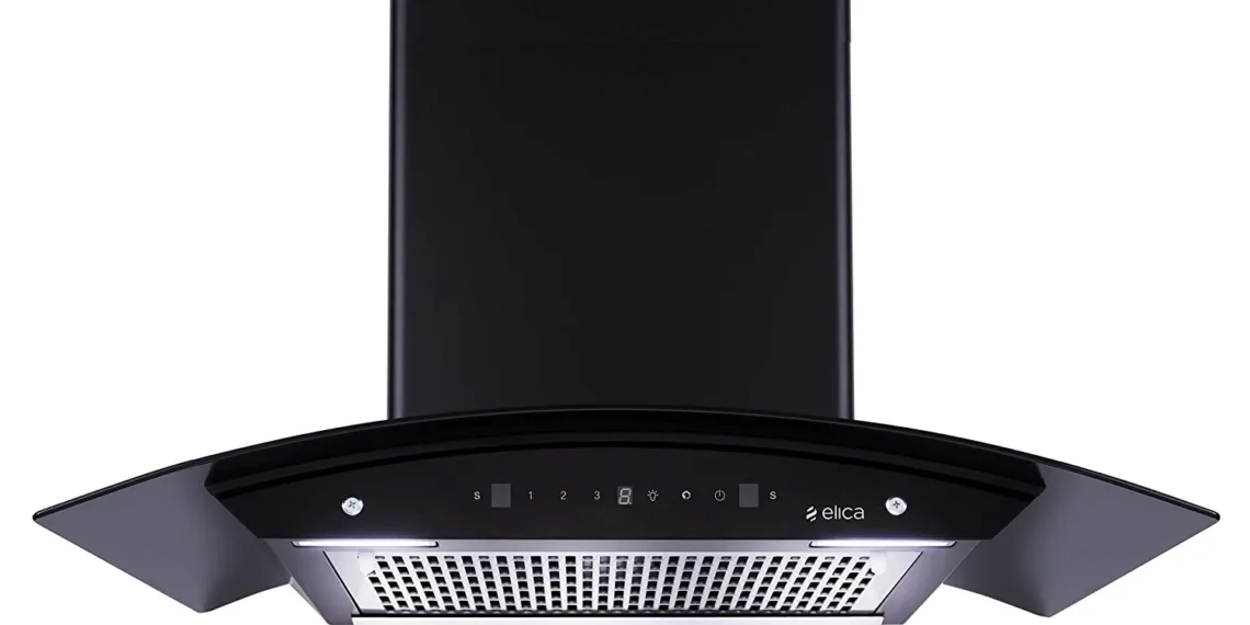 Elica 90 cm 1200 m3/hr Filterless Auto Clean Chimney: The Perfect Addition to Your Kitchen