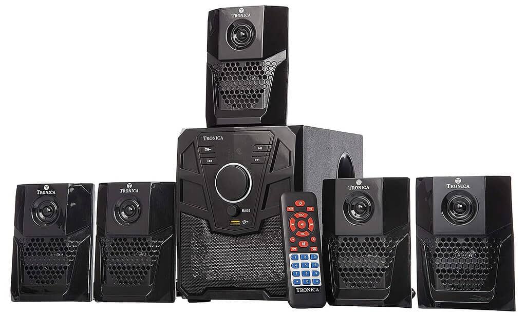 81Xmg9ZkNL. SL1500 TRONICA Series 7.1 Channel Home Theatre System: The Ultimate Audio Experience with Bluetooth and Inputs