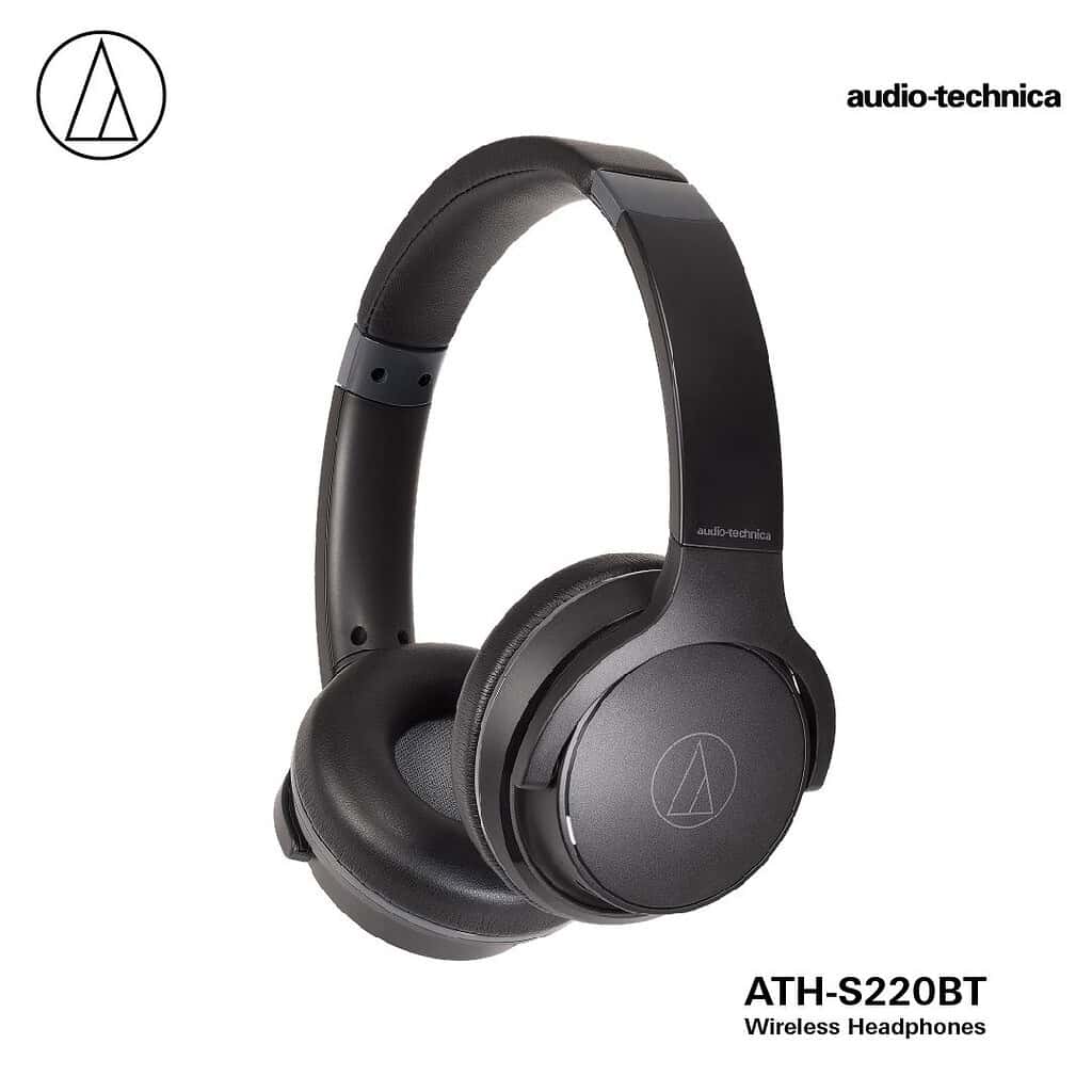 ATH S220BT Black Have a look at Audio-Technica's Gift Guide for Friendship Day