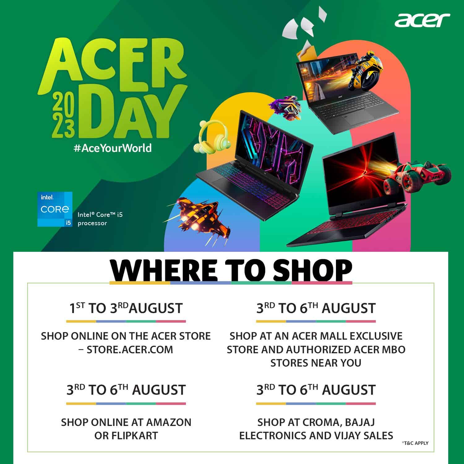 Acer Day 2023 Returns with Jaw-Dropping Deals and Offers