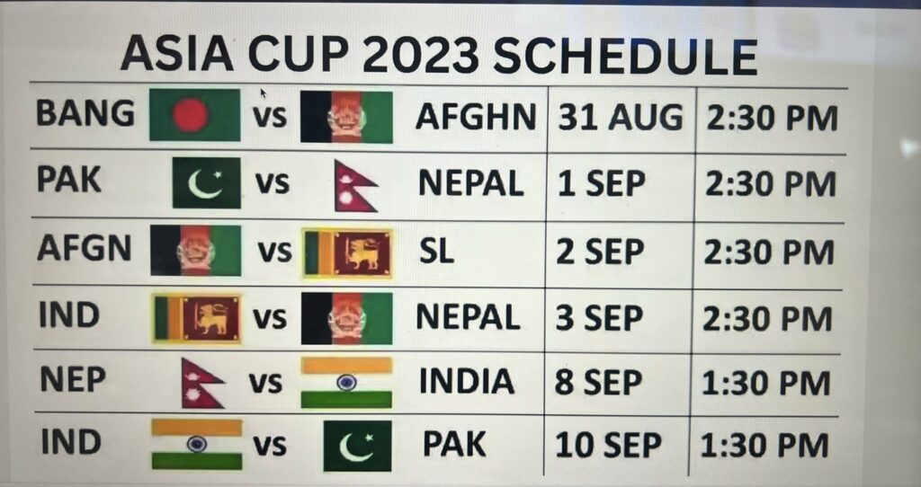 F05XJ5jXgAEjJQg India vs Pakistan Asia Cup 2023: Epic Showdown in Dambulla - Schedule, Venue, and More!