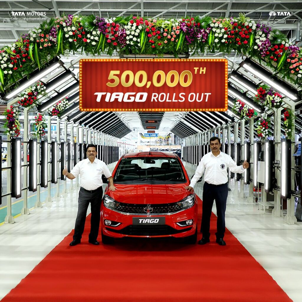 The trusted Tata Tiago crosses the 500K mark today