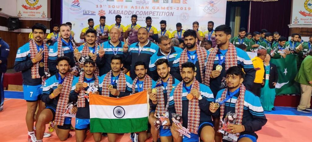 Indian Mens Kabaddi Team via Kabaddi Adda India's Thrilling Victory: Eighth Consecutive Asian Kabaddi Championship Title in 2023