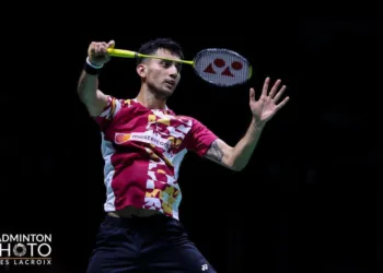 Lakshya Sen in the Canada Open, via his Official Twitter